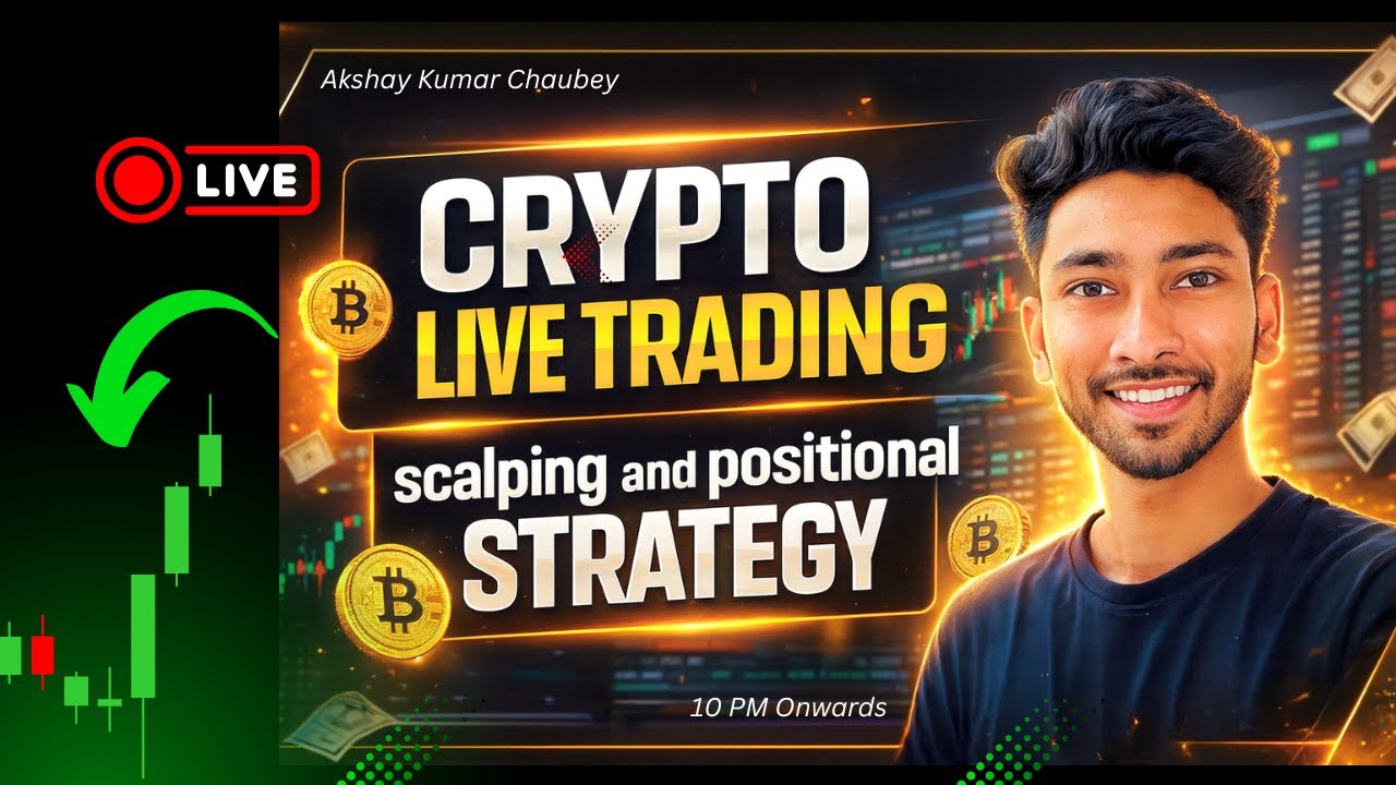 🔥 Bitcoin Live Trading 🔴 | BTC Price Today | Crypto Live Market Analysis | Education & Insights