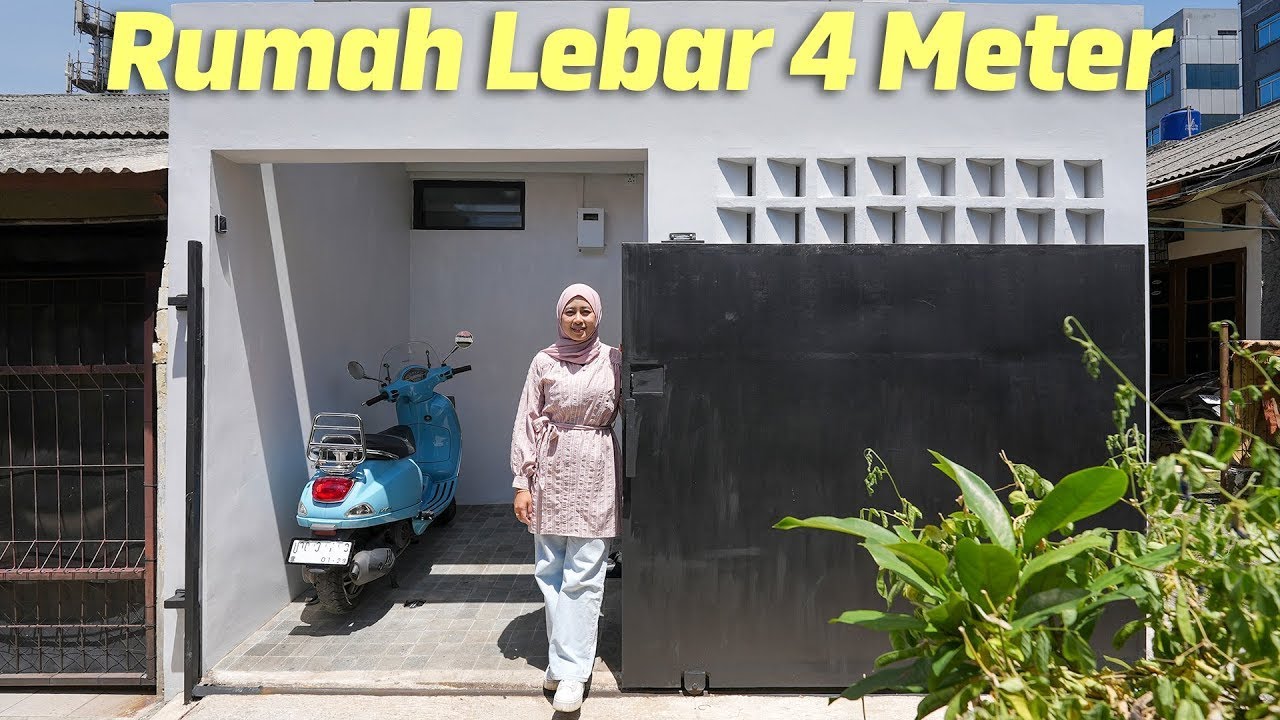 Rumah Kecil 42m2 di Dalam Gang! Inspirahoms : Ruma.Rils