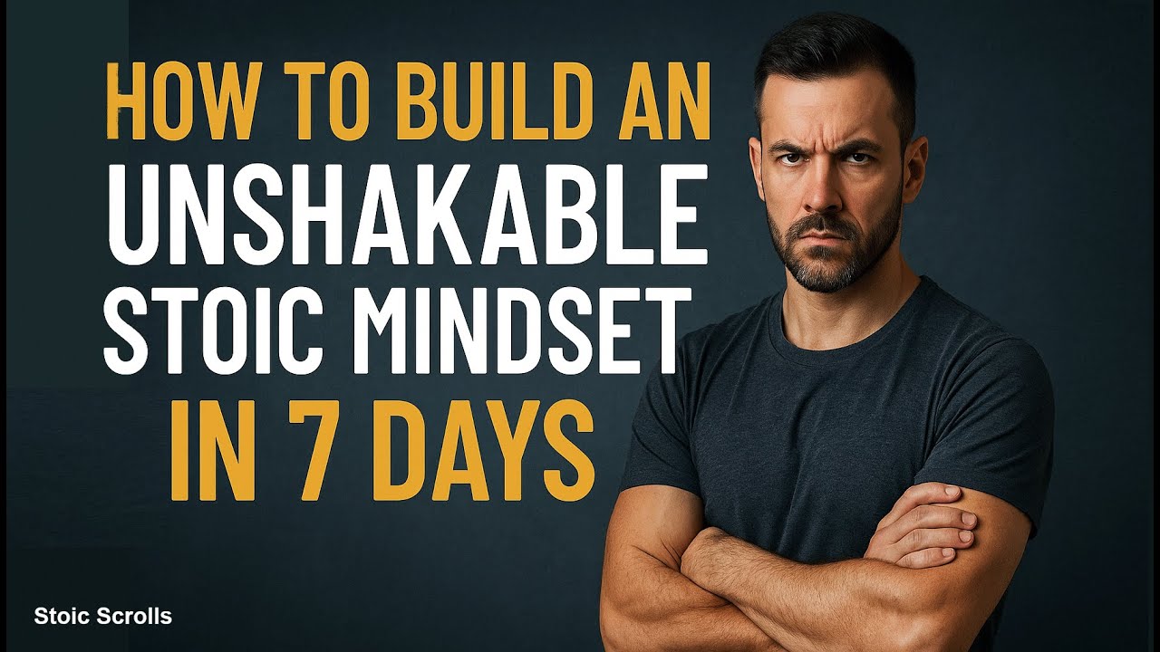 Become Unrecognizable — Master Your Mindset In 7 Days | Stoic Scrolls ...