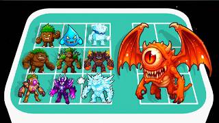 Elemental Merge Monster - Merge War! NEW Monster Evolution Gameplay screenshot 3
