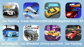 Car Parking, Crash Delivery, Drift Car Parking, Rush Hour 3D and More Car Games iPad Gameplay screenshot 5
