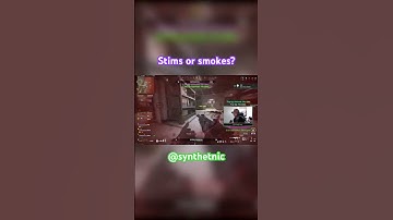 Stims or Smokes for your Warzone Loadout? #shorts
