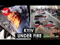 Ukrainians Shelter Underground as Russia Launches Massive Overnight Strikes