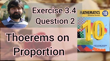 Mathematics 10 | Application of Componendo dividendo theorem | Exercise 3.4 | Variations