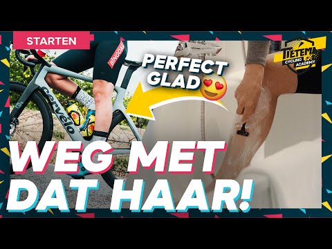 HOE EN WAAROM SCHEREN WIELRENNERS HUN BENEN?! | Tietema Cycling Academy