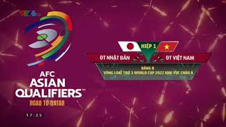 VTV6 - hình chờ trước trận ĐT Nhật Bản vs ĐT Việt Nam - AFC Asian Qualifiers