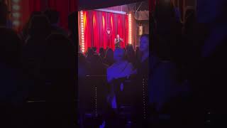 Just riffing at Wiseguys comedy club.
