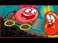 РОЗОВЫЙ ШАРИК НА МАШИНЕ в  игре красный шарик   про New Red Ball 4 .для детей.