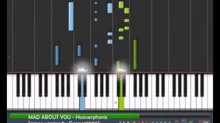 MAD ABOUT YOU - Hooverphonic [piano tutorial cover by "genper2009"] chords