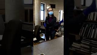 1st amendment audit. librarian OWNED. #firstamendmentaduits #karen