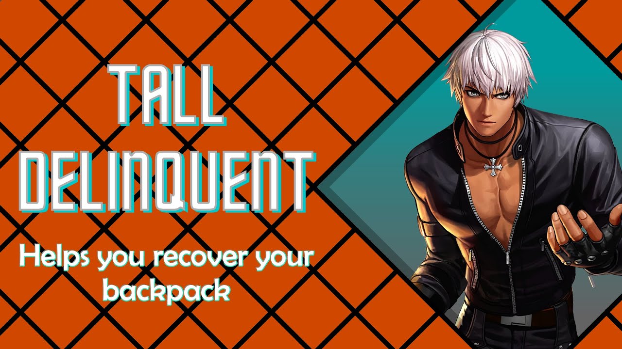 ♣ Tall delinquent gets you your stuff back ♣ (M4F)(Delinquent x Nerd