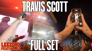 TRAVIS SCOTT LEEDS FESTIVAL FULL SET PIT POV!