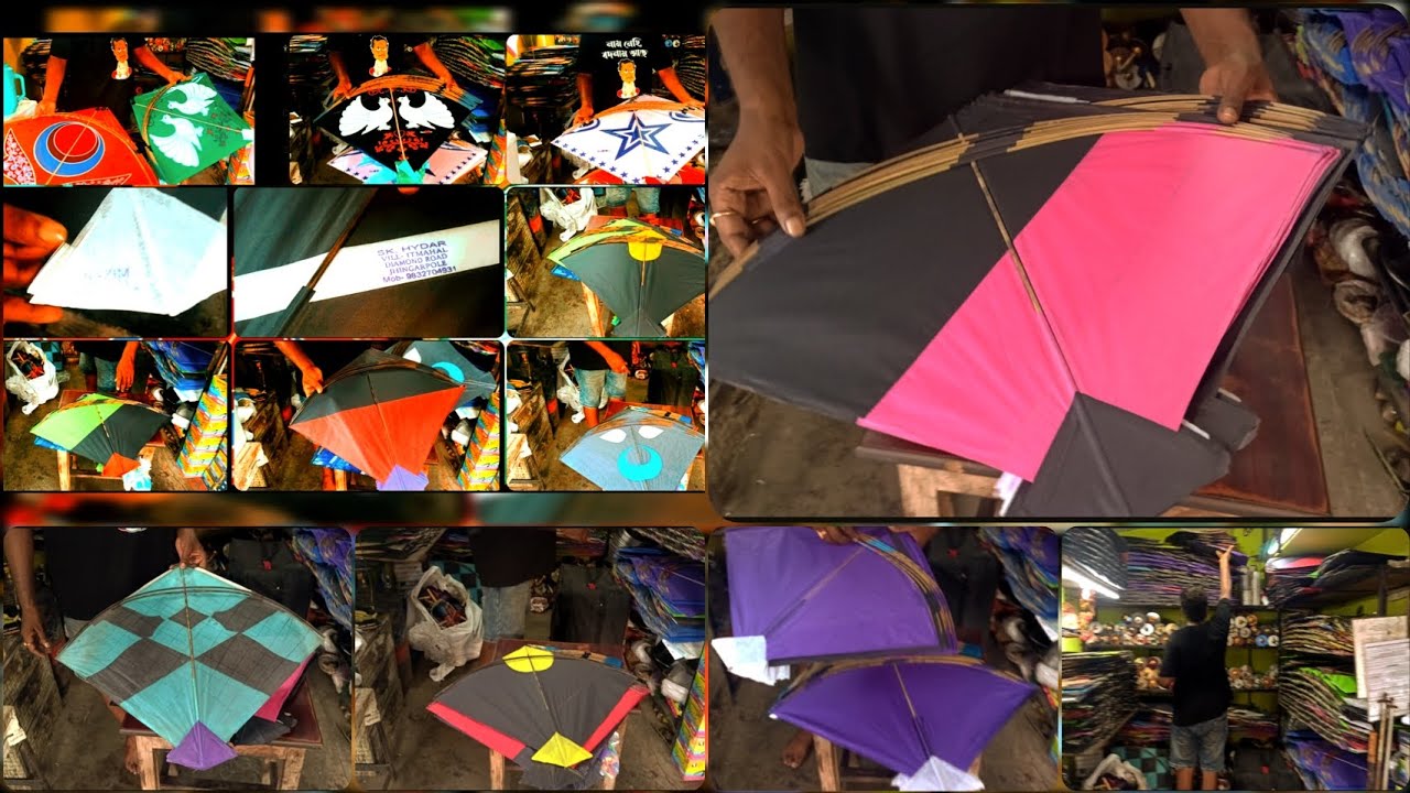 CHEAPEST KITE SHOP IN KOLKATA IN BEHALA WITH BEST QUALITY KITE FOR VISHVAKARMA PUJA