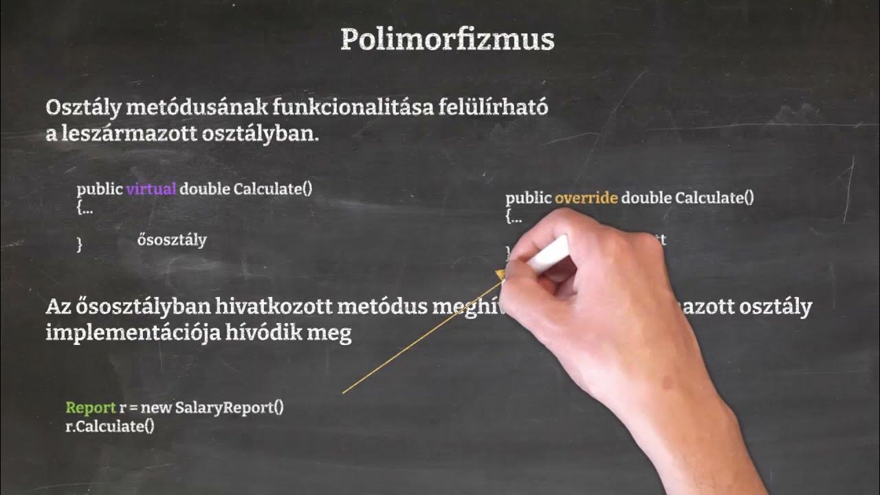 S1e10 objektum orient lt programoz s oop alapelvek demo youtube