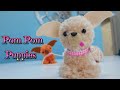 Manualidades fáciles para niños como hacer perritos con pompones de lana - Chihuahua - Isa ❤️