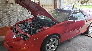 Camaro Z28! Costless intake mod! Coolant temperature sensor replacement and Introduction!