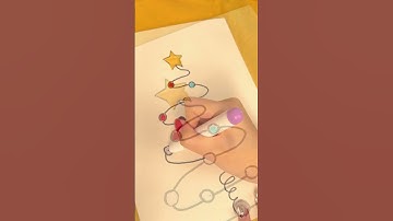 🎄 Merry Everything! DIY Mini Christmas Trees ✨ | Easy Holiday Art Fun 🎨