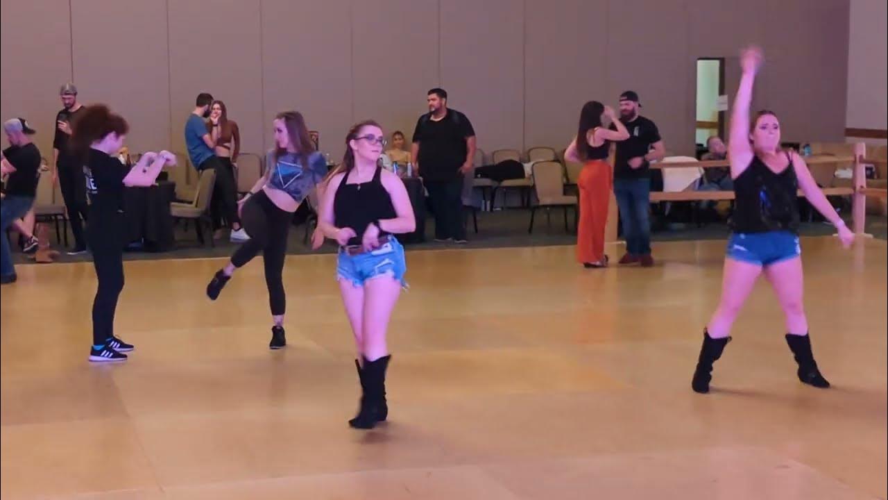 Hip Hop line dance UCWDC Worlds; 7 January 2023 YouTube