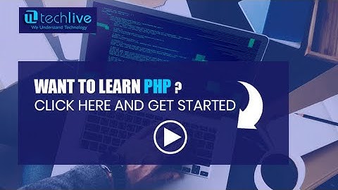 Introduction of PHP for  Beginners | PHP Training in Mohali and Chandigarh - TECH LIVE SOLUTIONS