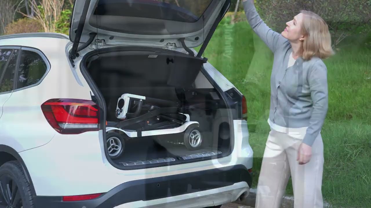 Infinity Ultra Lite Mobility Scooter- White