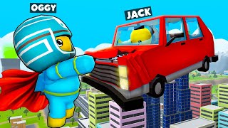 Oggy Living As A Super Hero In Wobbly Life With Jack
