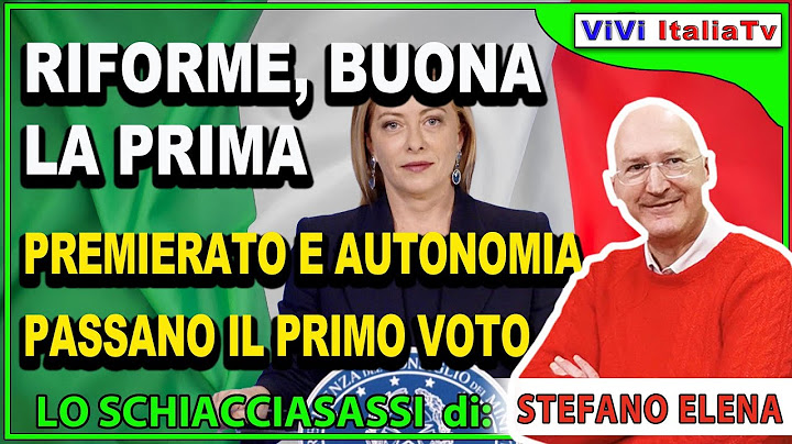 Riforme: premierato e autonomia passano il voto parlamentare