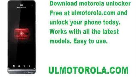 free unlock codes motorola v3 phone