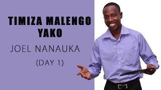 Joel Nanauka | Namna ya kutimiza malengo 1 | THE GATES TV