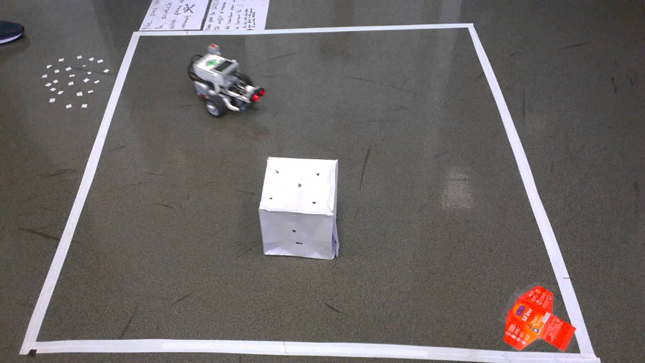 Robot EV3 Projet 4 IUT haguenau - YouTube