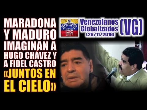 Resultado de imagem para MARADONA E CHAVEZ E MADURO