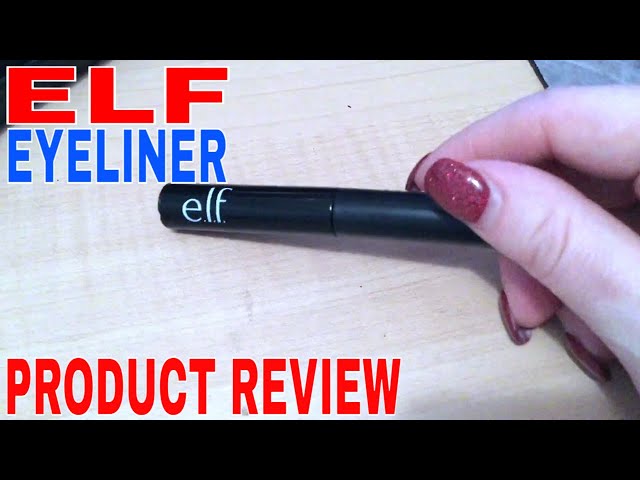 How To Use elf Eyeliner Makeup Review  - YouTube