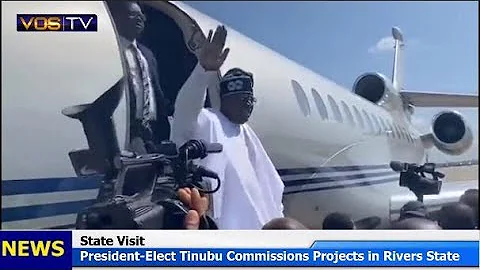 "I Won the Election Fair and Square"- President-Elect Tinubu in Rivers State