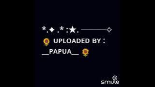 SAGA DJI - SELENDANG BIRU VERSI GOTHIC METAL KARAOKE | SB SMULE BY : @GMF__PAPUA__