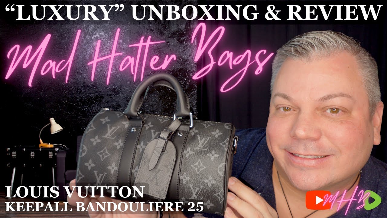 Louis Vuitton ECLIPSE Keepall Bandouliere (Review + Unboxing +