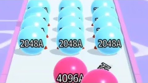 Ball Run 2048 Walkthrough Gameplay All Levels New Update Game Level 1160