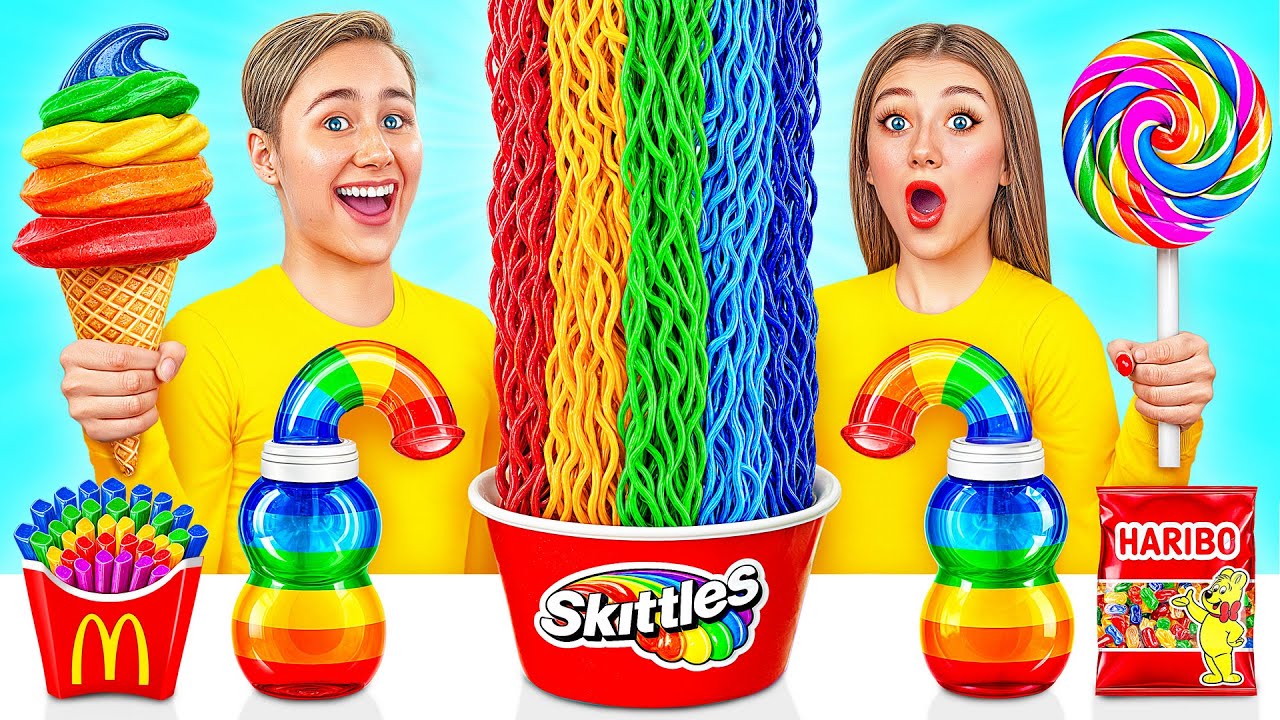 Челлендж с Радужной Едой от Multi DO Joy