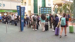 Orlando International Airport's TSA wait times stabilize while ICE staffs other airports