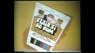Animated Flair Pens Commercial (1974)