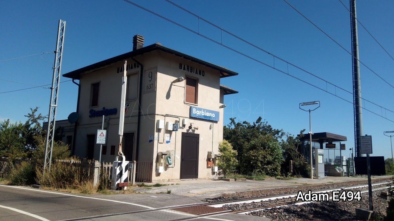 STAZIONE DI BARBIANO(RA): una stazione quasi abbandonata!