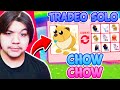 TRADEANDO *TODOS* LOS NUEVOS CHOW CHOWS *ME HAGO RICO* en ADOPT ME ROBLOX 🤣😂