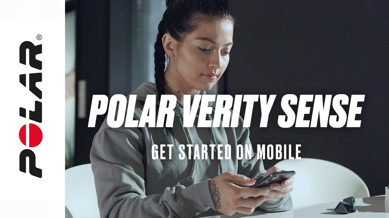 Polar Verity Sense   Get started on mobile