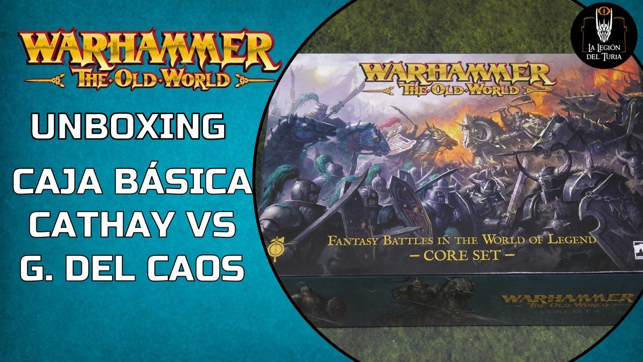 WARHAMMER The Old World: Unboxing - Caja Básica Cathay vs G. del Caos