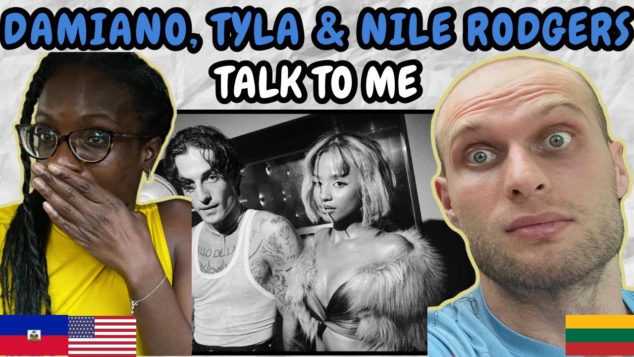 REACTION TO Damiano David, Tyla, Nile Rodgers - Talk to Me (Official Video) | FIRST TIME HEARING