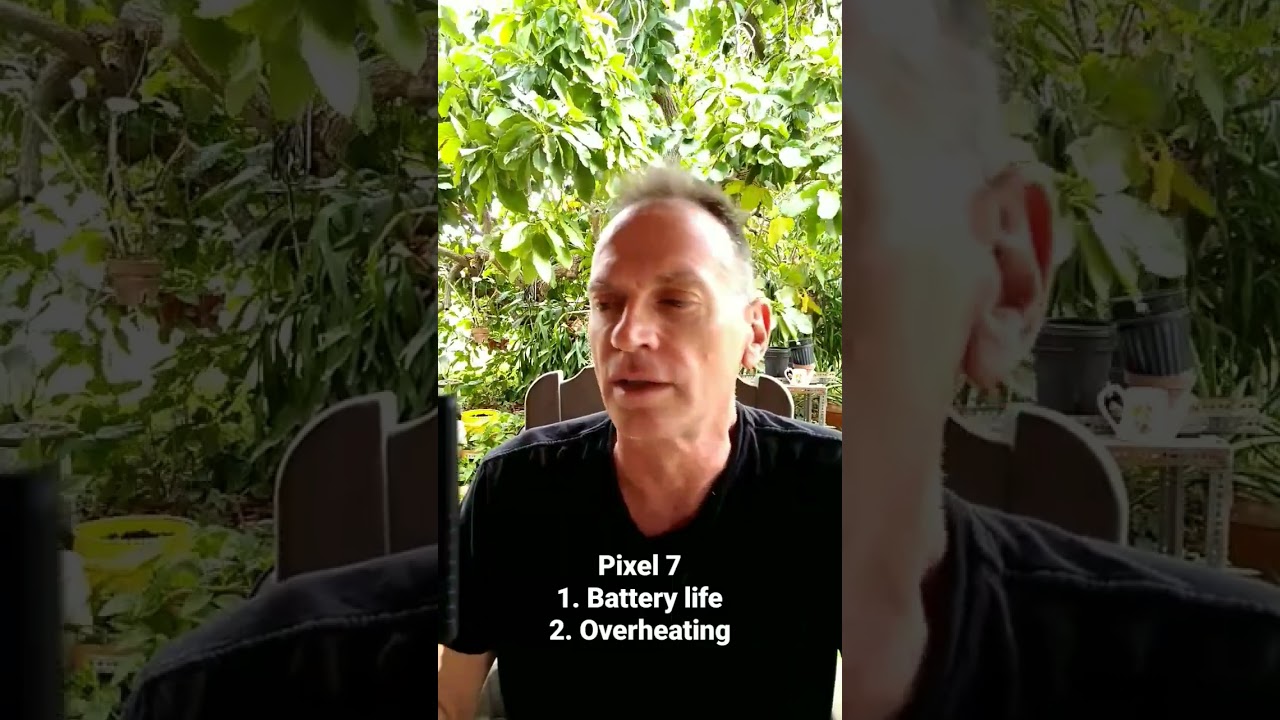 Pixel 7 battery life and overheating