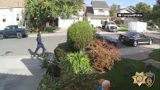 Campbell police release video of teens suspected in home burglaries