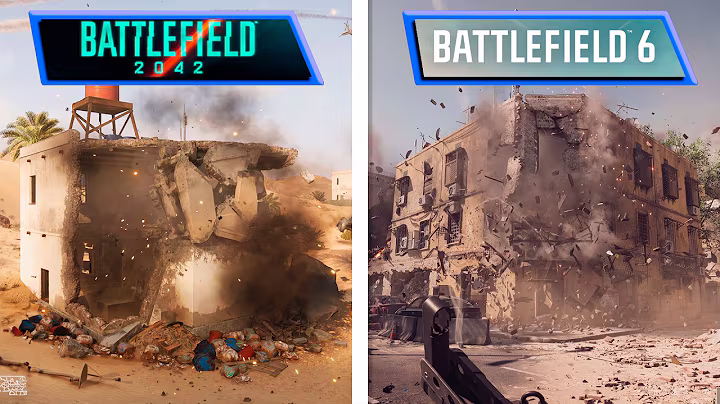 Battlefield 6 vs Battlefield 2042 | Destruction & Physics Comparison | PC Ultra RTX 5090