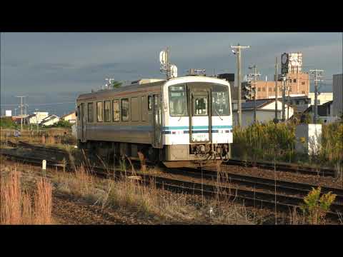 益田駅 7:02発 普通 上り  山陰本線 2021/10/24  60fps