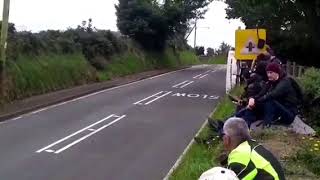 Isle of Man Classic TT Onboard Rob North Triumph Trident