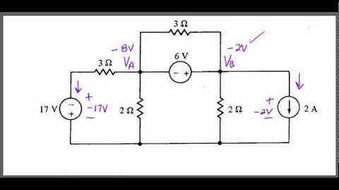 dc: Node Voltage Example #4
