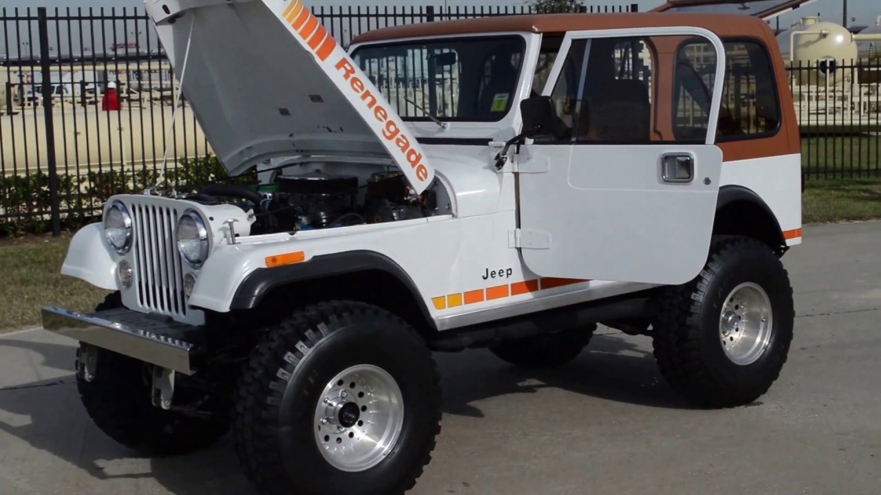 Jeep Renegade Lifted >> 1981 Jeep CJ7 Renegade-Frank's Car Barn - Buy, Sell and Trade Classic Cars - YouTube Jeep Renegade Lifted >> 1981 Jeep CJ7 Renegade-Frank's Car Barn - Buy, Sell and Trade Classic Cars - YouTube